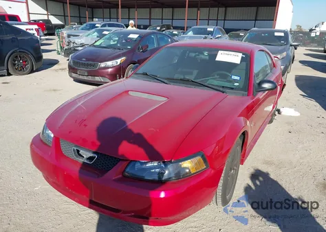 2002 Ford Mustang z USA, uszkodzony, nr VIN 1FAFP40452F210292